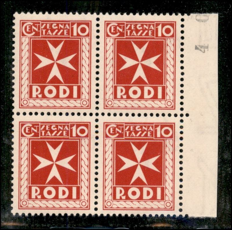 Italia / Colonie / Egeo / Emissioni Generali / Segnatasse