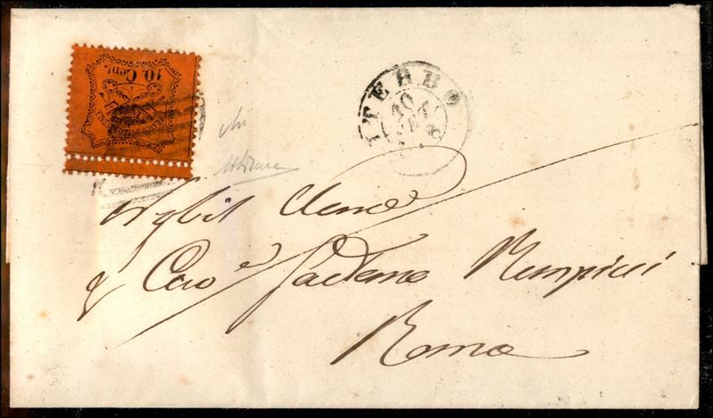 ITALIA / Antichi Stati Italiani / Stato pontificio / Posta ordinaria