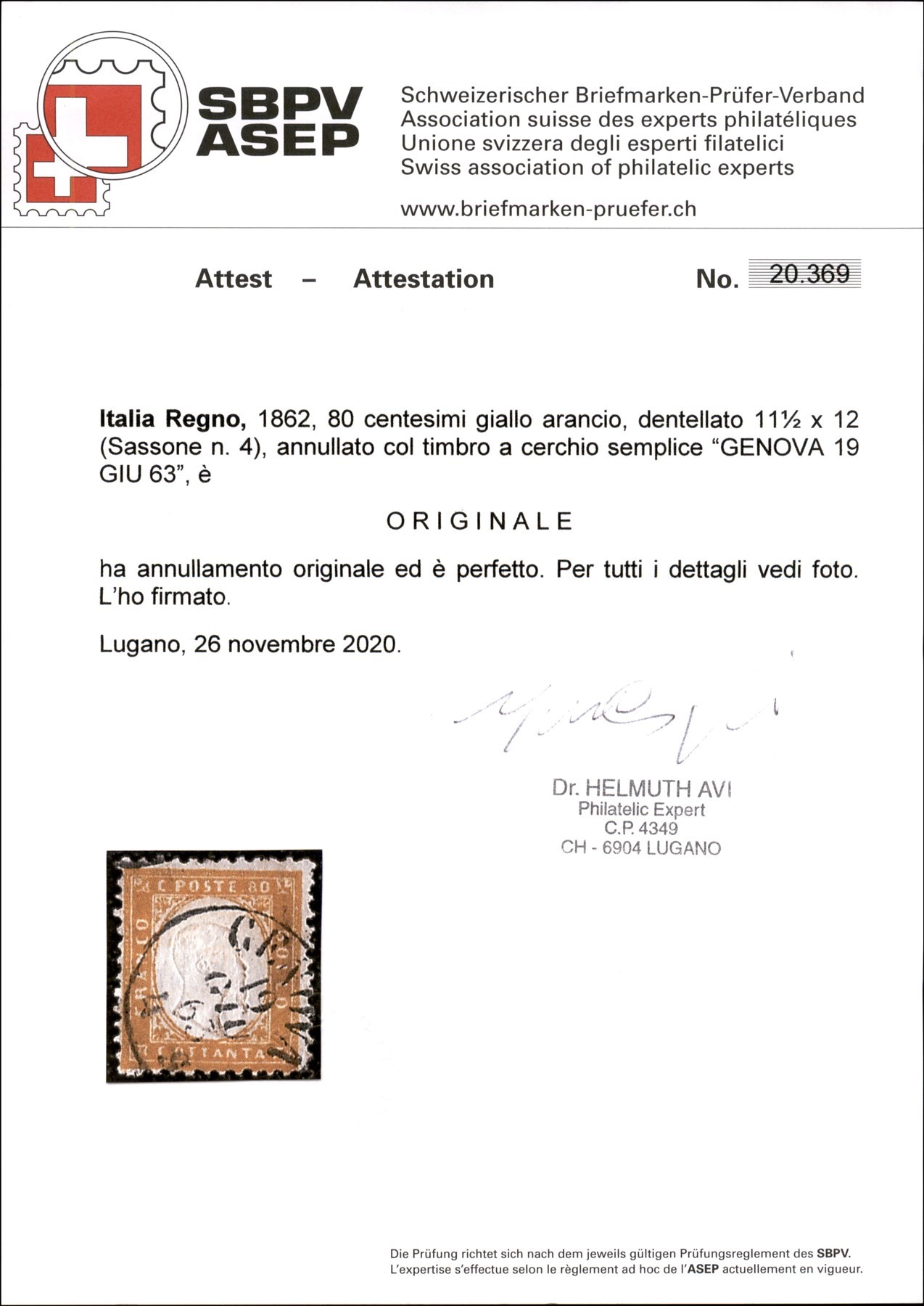 Italia / Regno / Posta Ordinaria