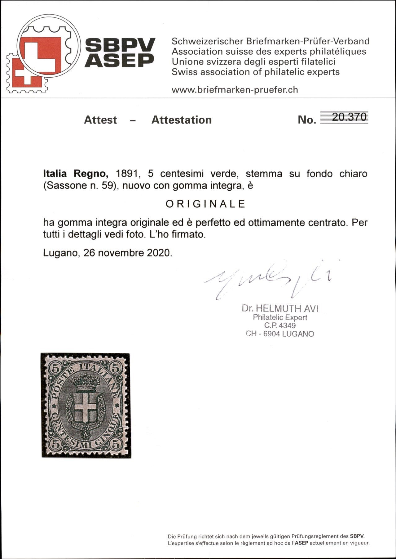 Italia / Regno / Posta Ordinaria
