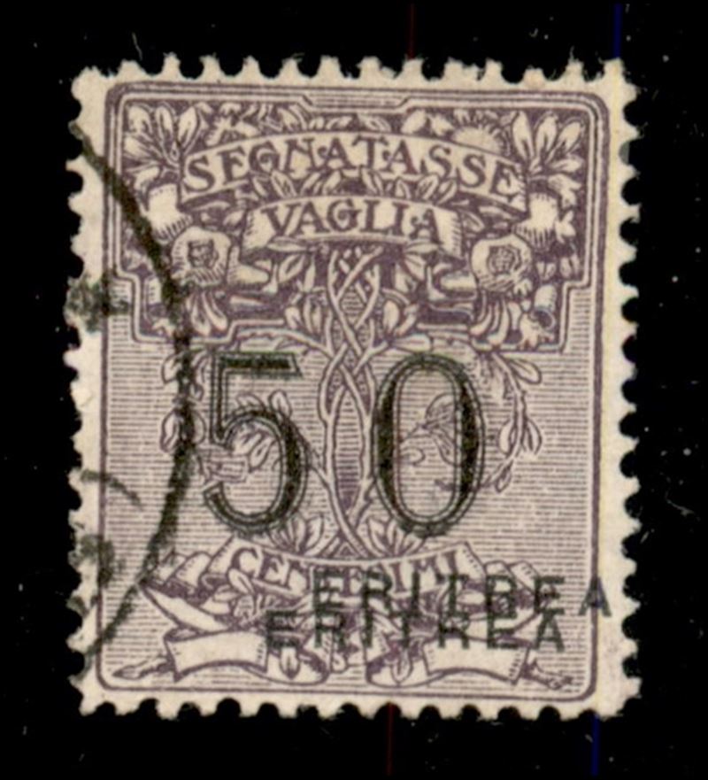 Italia / Colonie / Eritrea / Segnatasse per Vaglia