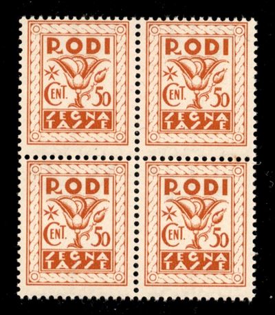 Italia / Colonie / Egeo / Emissioni Generali / Segnatasse