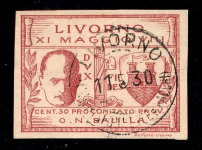 Italia / Emissioni Locali / Livorno / Posta Ordinaria