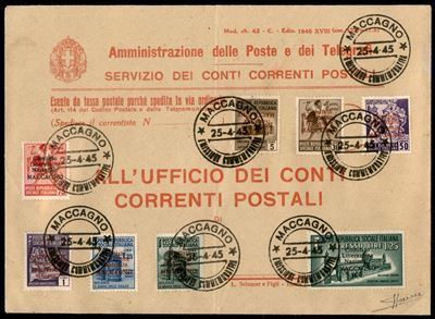 Italia / C.L.n. / Maccagno / Posta Ordinaria