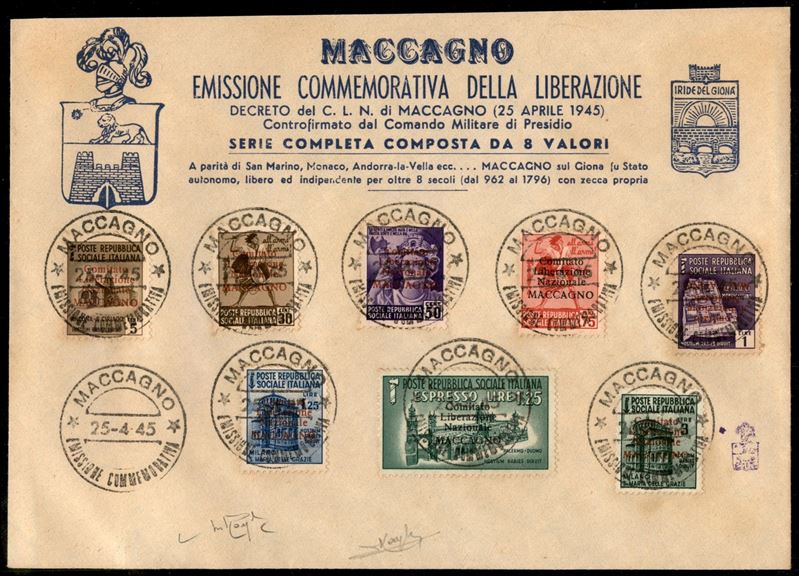Italia / C.L.n. / Maccagno / Posta Ordinaria