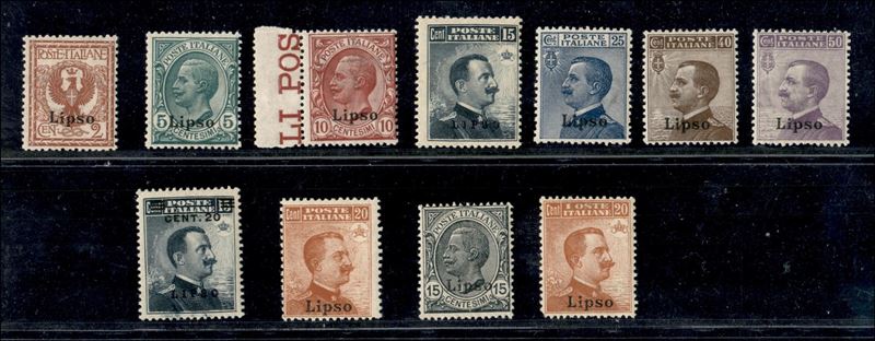 Italia / Colonie / Egeo / Lipso / Posta Ordinaria