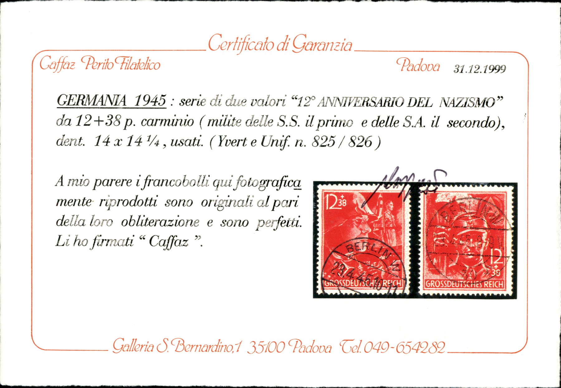 Germania / Posta Ordinaria