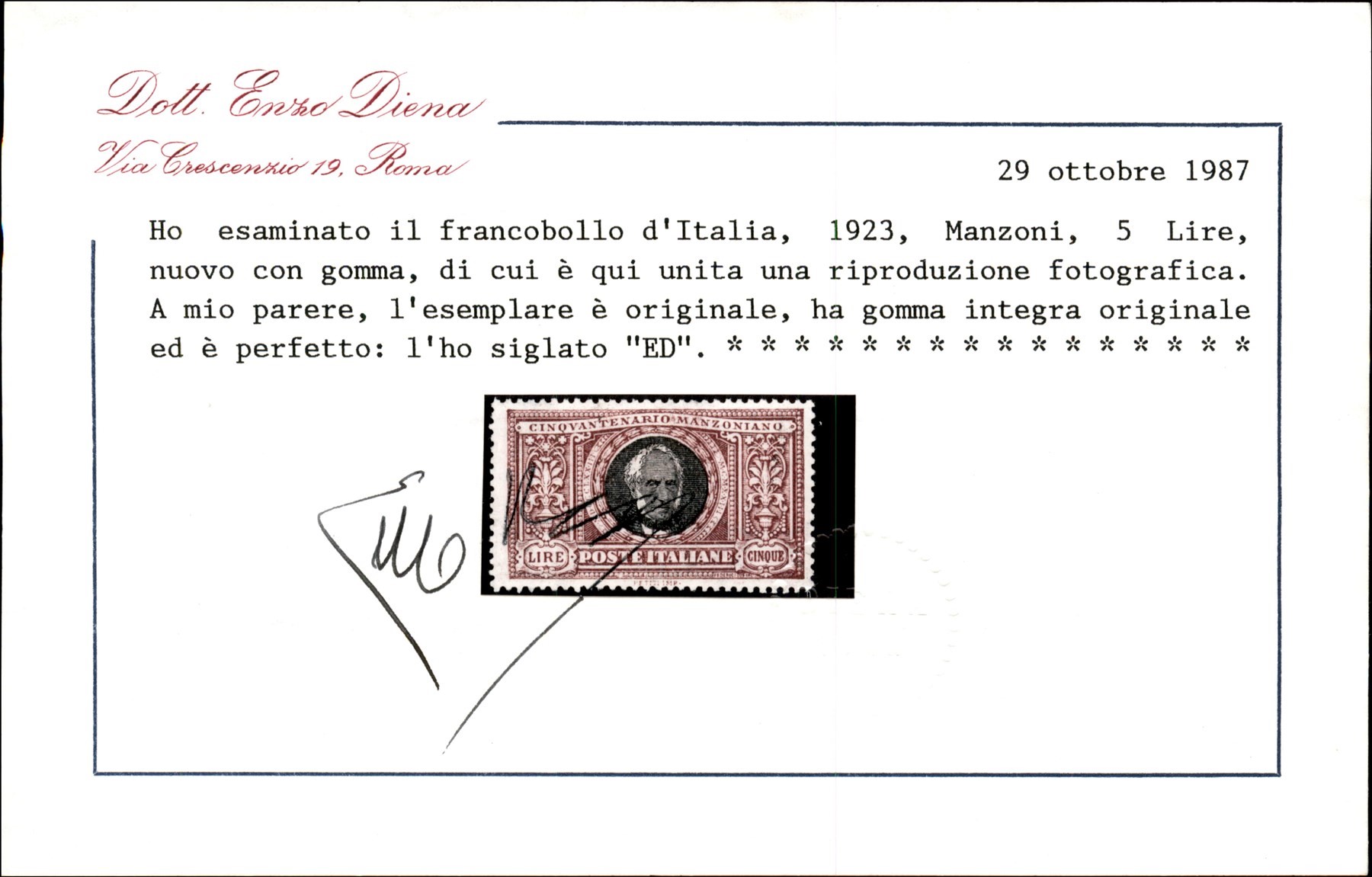 Italia / Regno / Posta Ordinaria