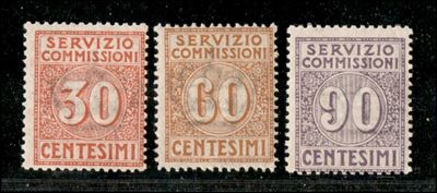 Italia / Regno / Servizio Commissioni