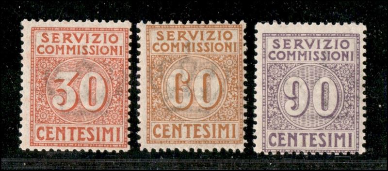 Italia / Regno / Servizio Commissioni