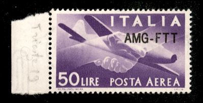 Italia / Trieste / Trieste Amg Ftt / Posta Aerea