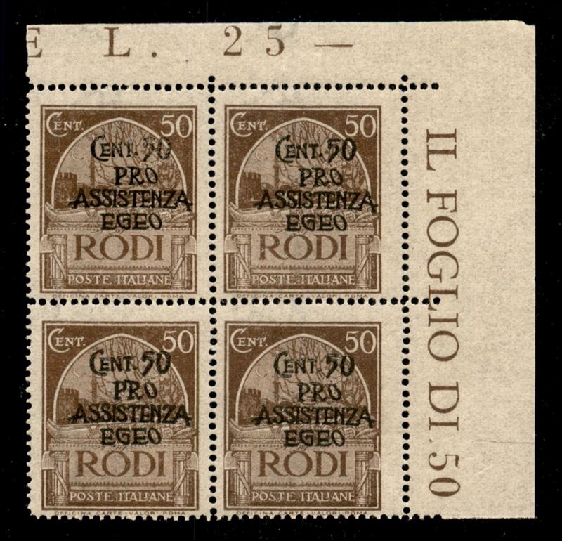 Italia / Colonie / Egeo / Occupazione Tedesca Dell'egeo / Posta Ordinaria