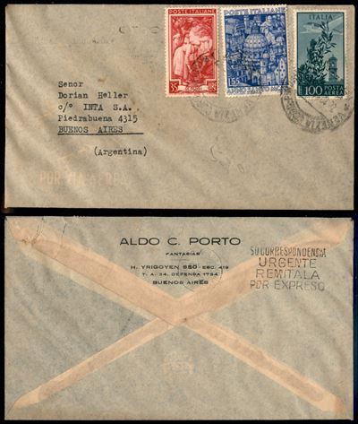 Italia / Repubblica / Aerogrammi