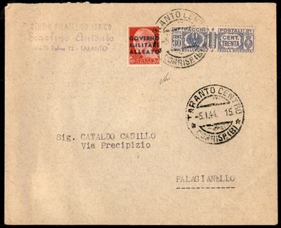 Italia / Occupazioni Straniere di Territori Italiani / Occupazione Anglo-americana / Napoli / Pos...
