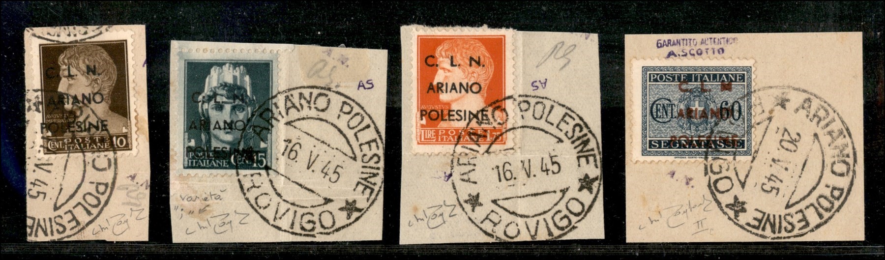 Italia / C.L.n. / Ariano Polesine / Posta Ordinaria