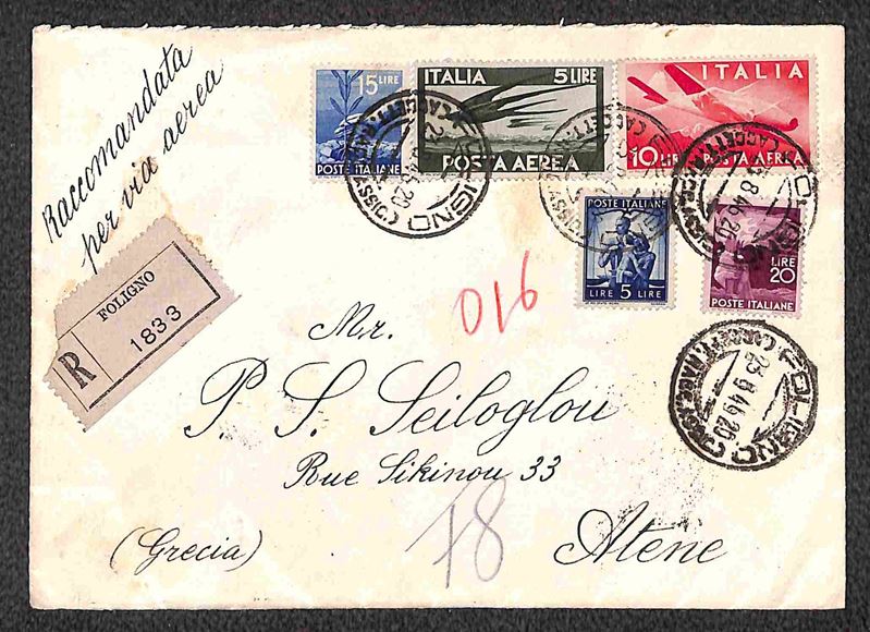 Italia / Emissioni Locali / Beneficenza Vittime Politiche / Posta Ordinaria