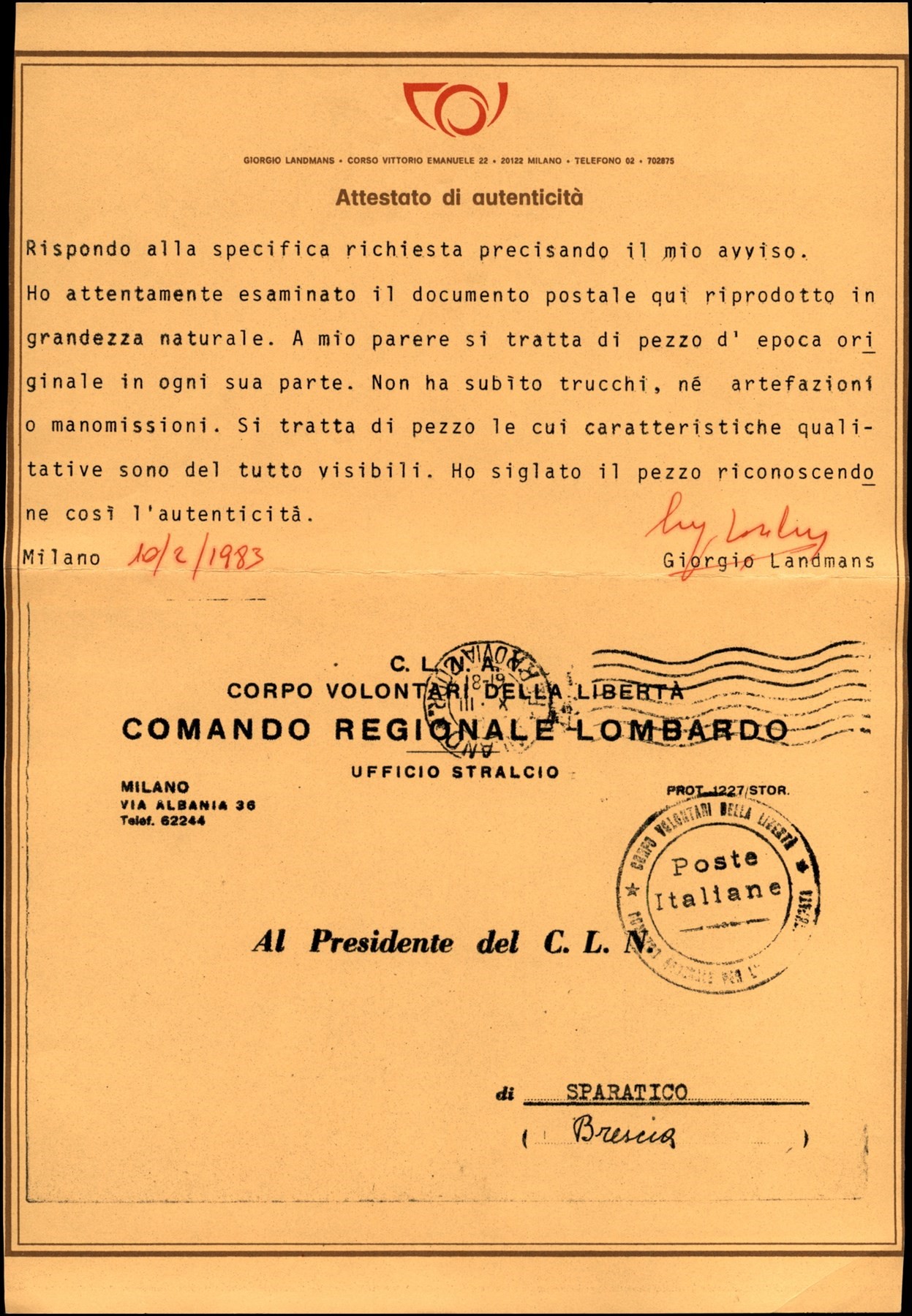 Italia / C.L.n.