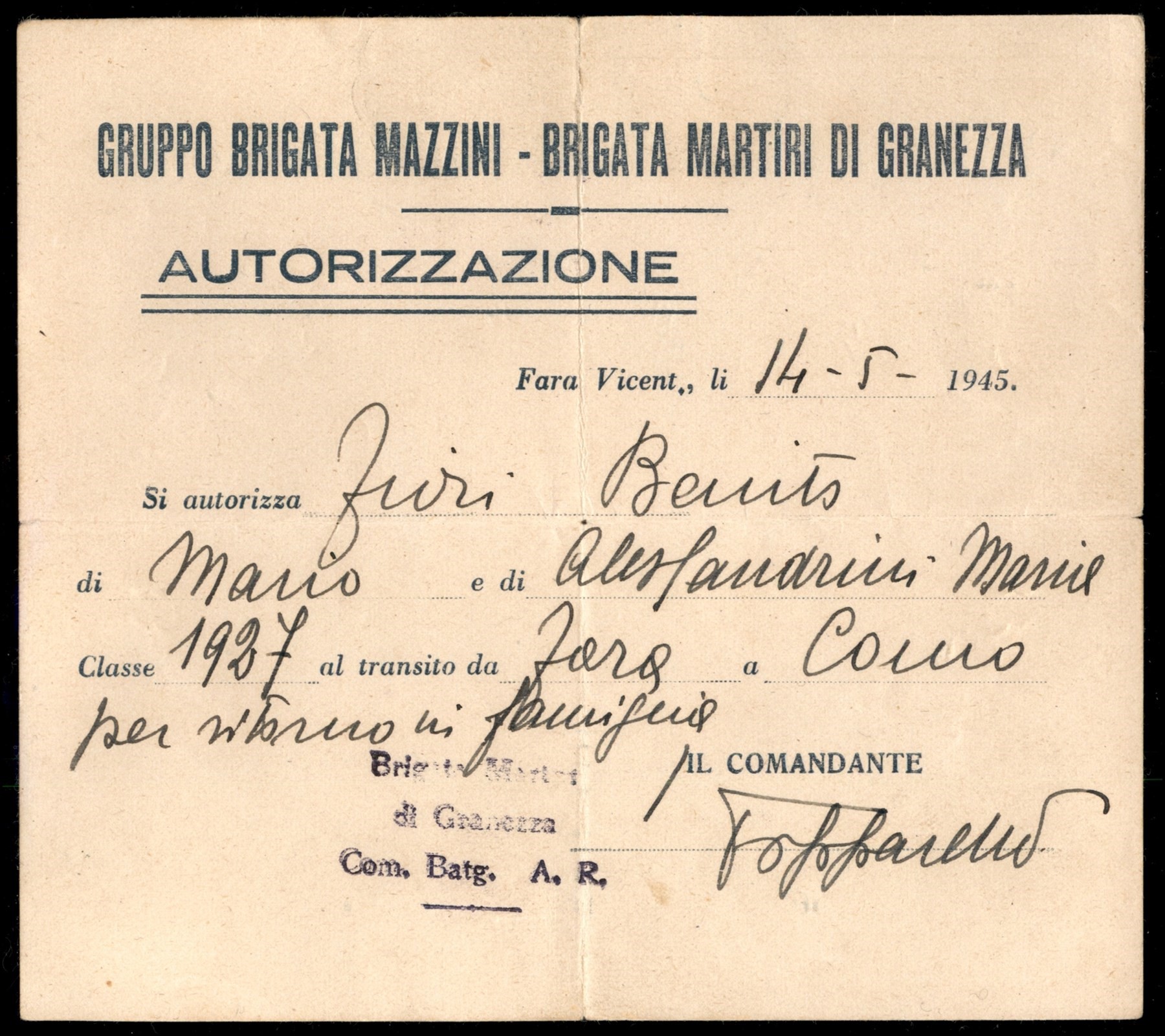 Italia / C.L.n.