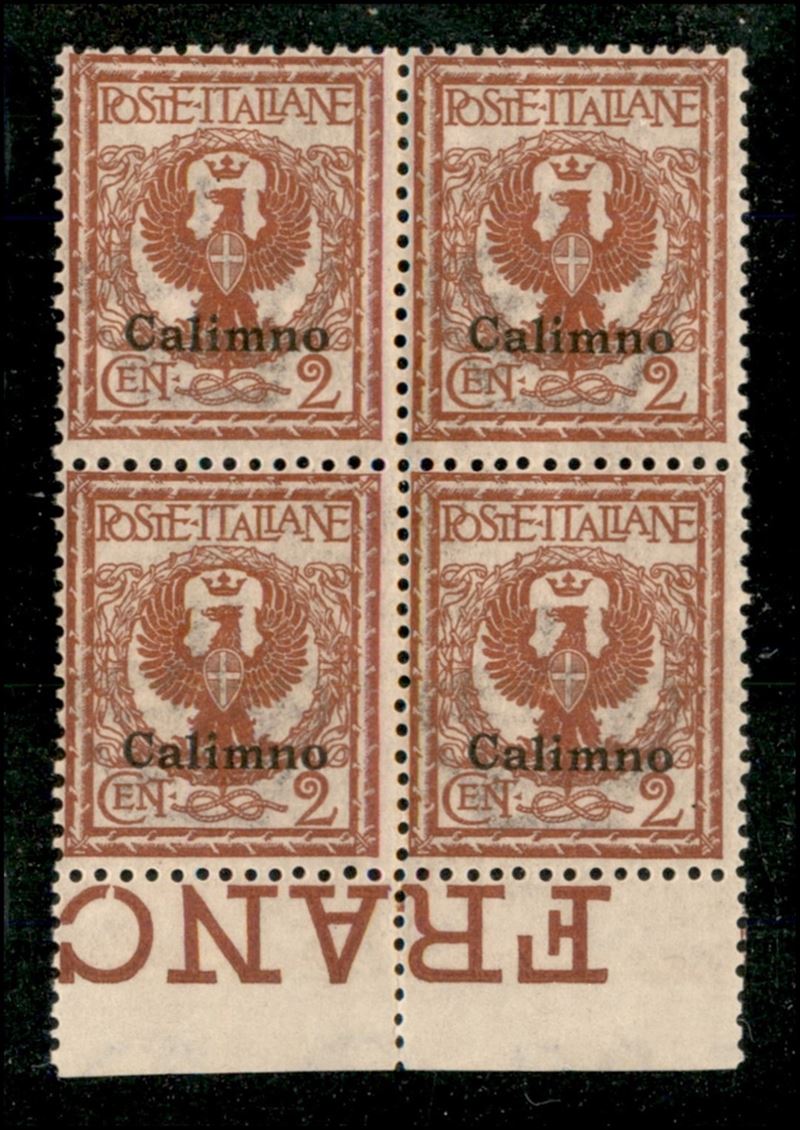 Italia / Colonie / Egeo / Calino / Posta Ordinaria