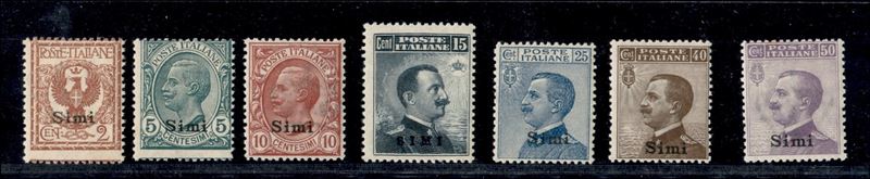 Italia / Colonie / Egeo / Simi / Posta Ordinaria