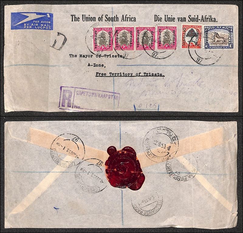 Sud Africa / Aerogrammi