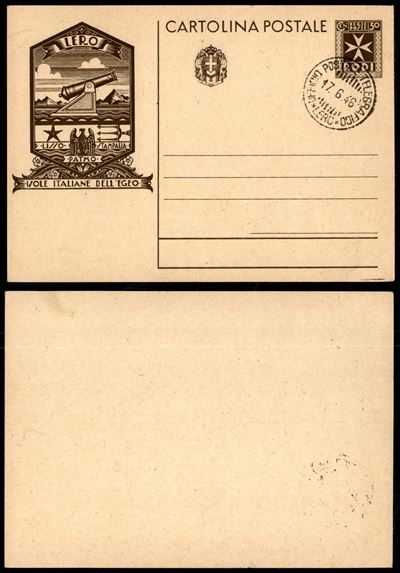 Italia / Colonie / Egeo / Lero / Posta Ordinaria