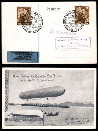 Liechtenstein / Posta Aerea