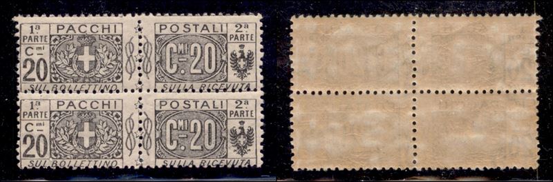 Italia / Regno / Pacchi Postali