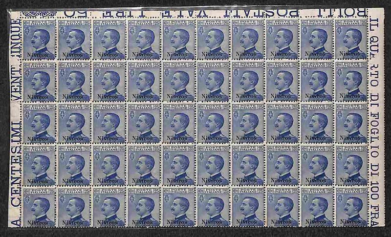 Italia / Colonie / Egeo / Nisiro / Posta Ordinaria