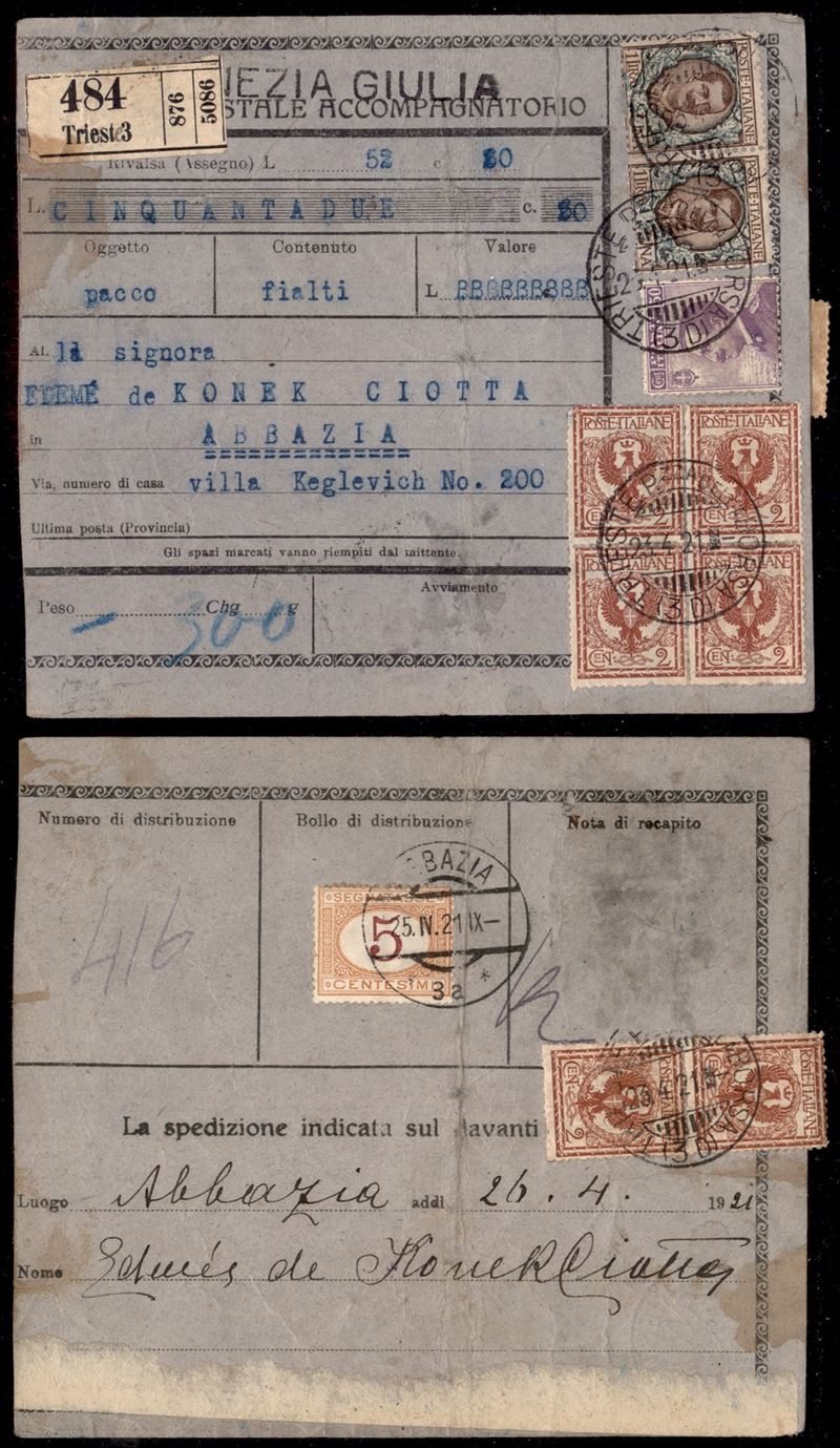 Italia / Occupazioni i Guerra Mondiale / Venezia Giulia / Posta Ordinaria