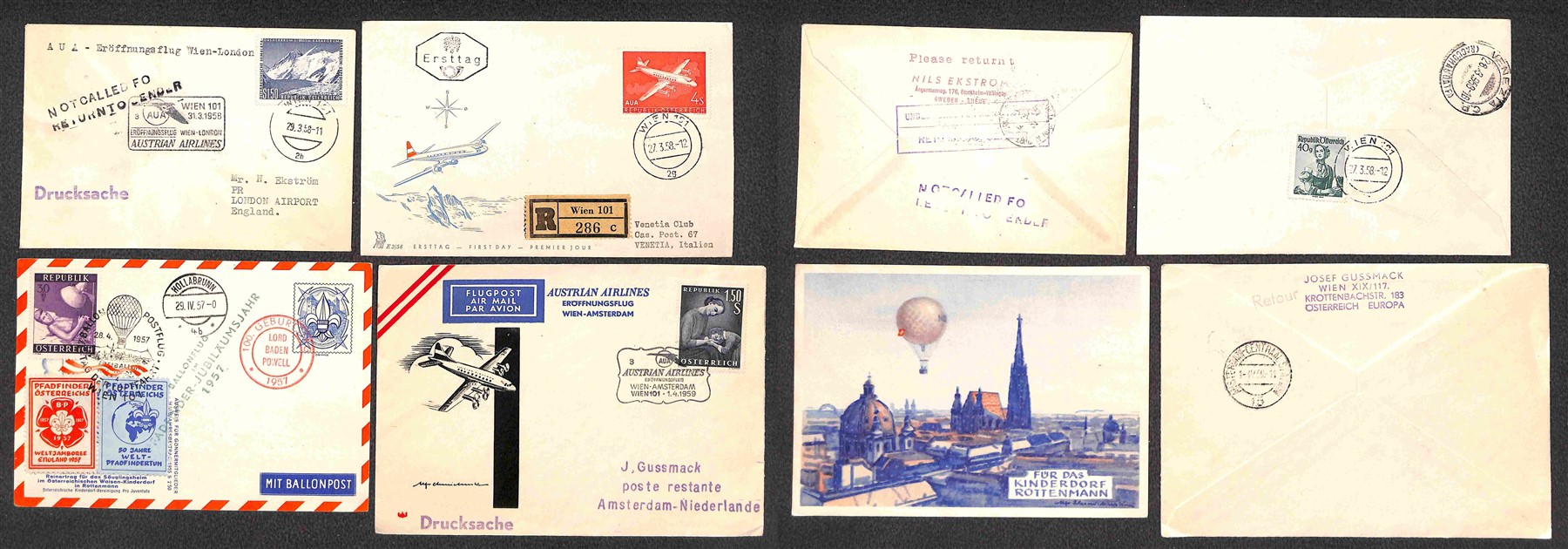Austria / Aerogrammi