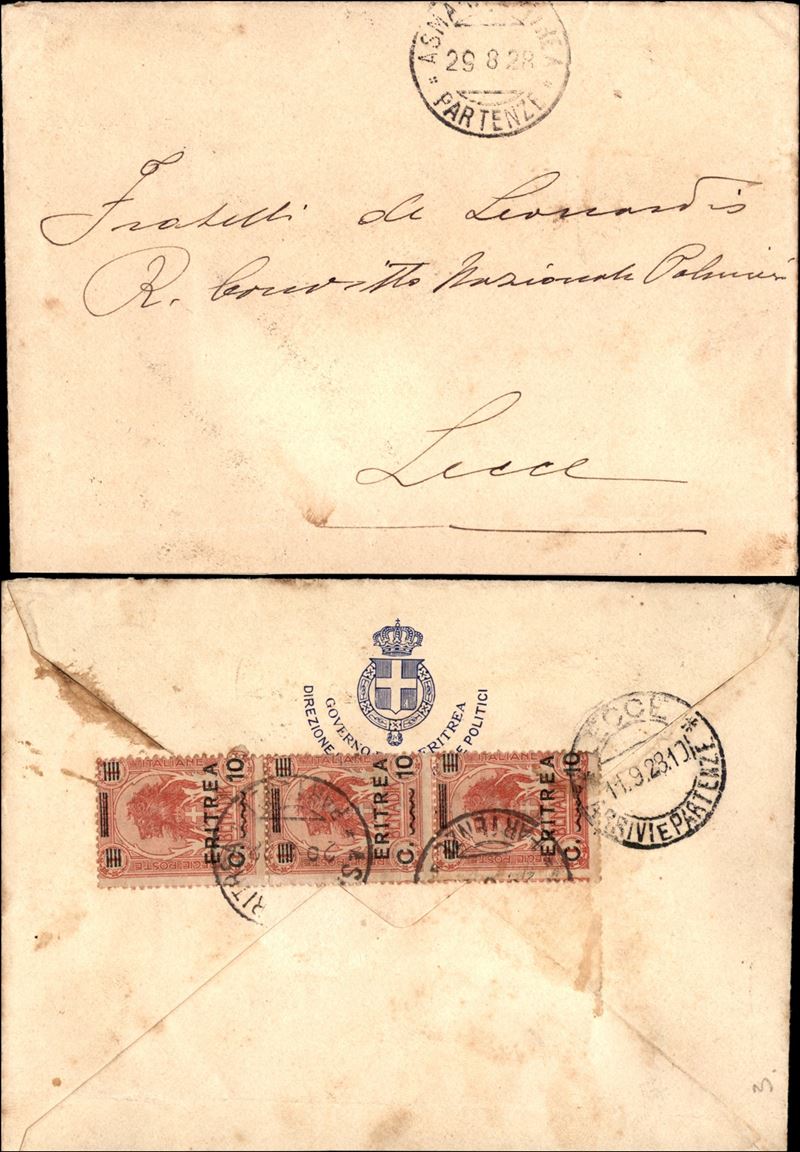 Italia / Colonie / Eritrea / Posta Ordinaria