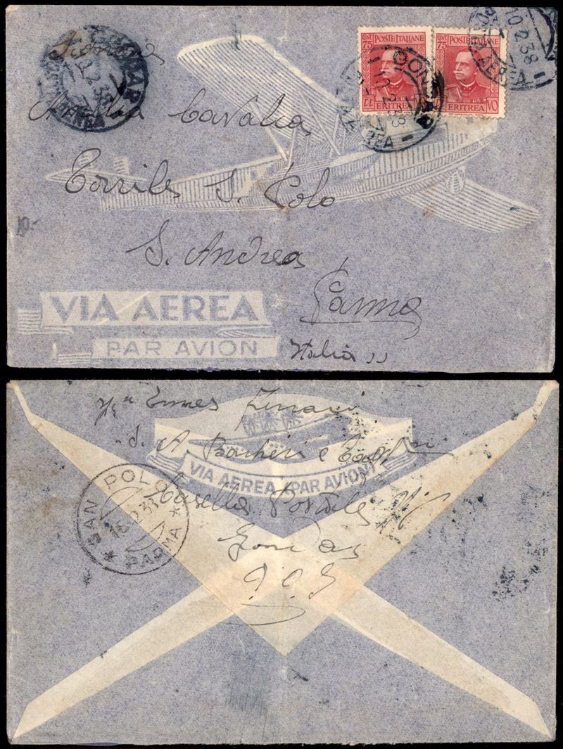 Italia / Colonie / Etiopia / Aerogrammi