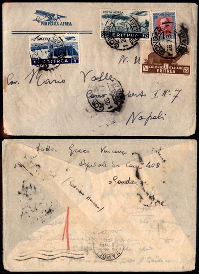 Italia / Colonie / Etiopia / Aerogrammi