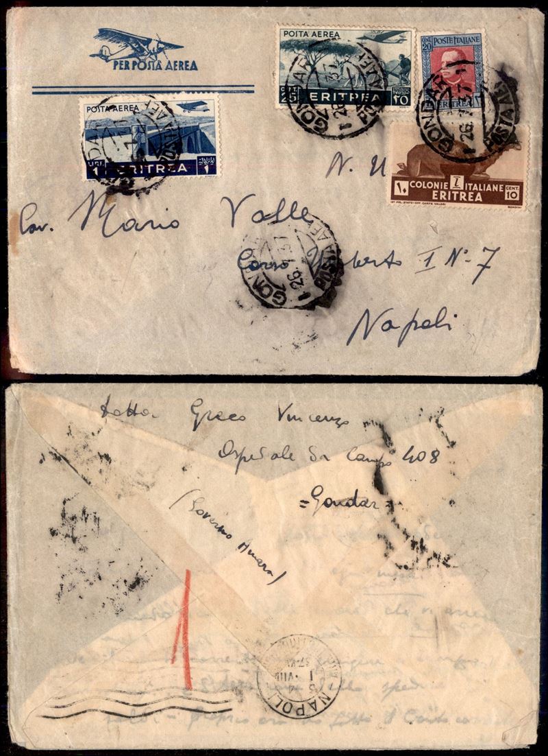 Italia / Colonie / Etiopia / Aerogrammi