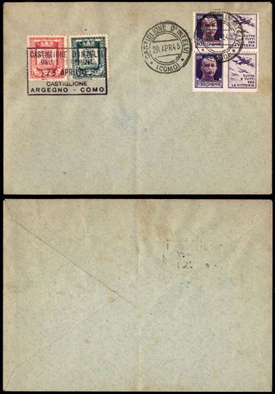 Italia / Emissioni Locali / Castglione D'intelvi / Posta Ordinaria