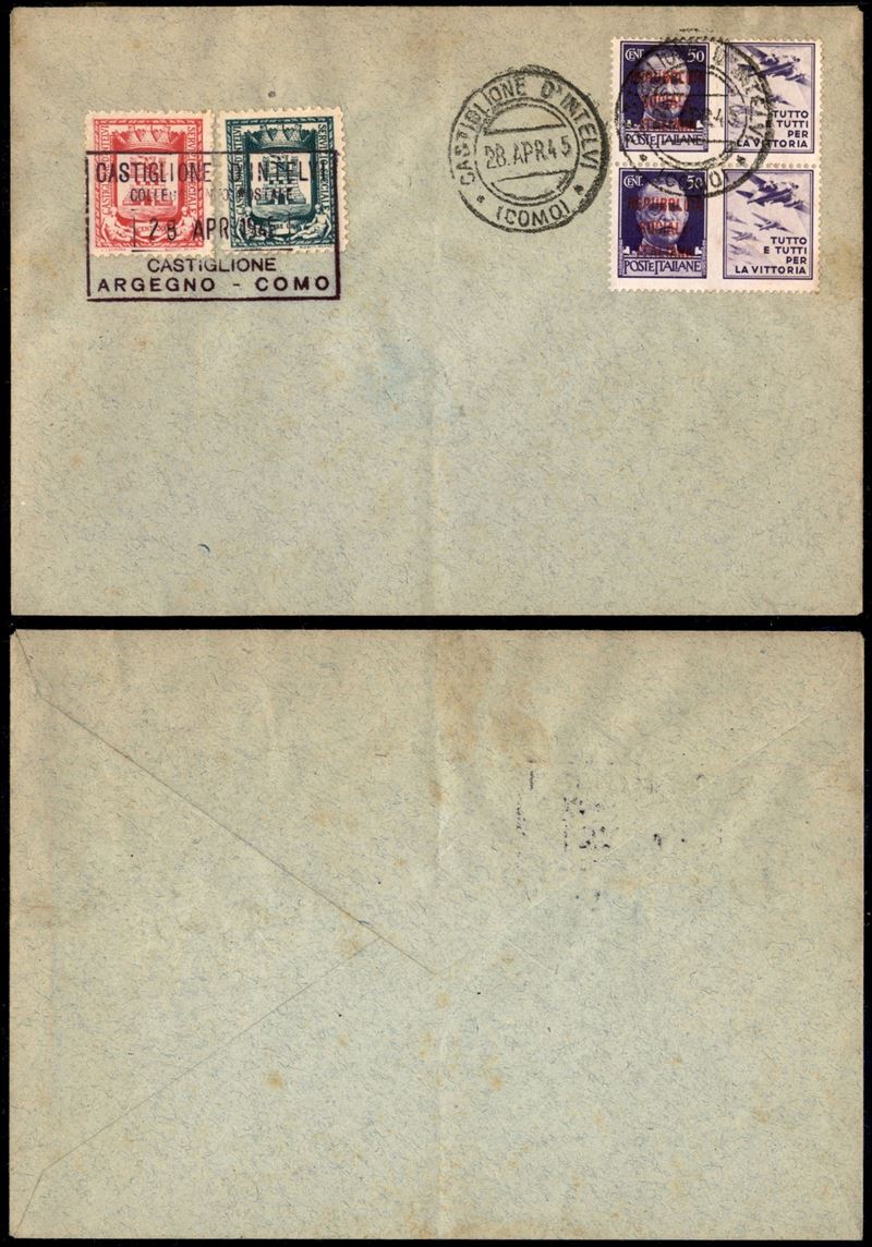 Italia / Emissioni Locali / Castglione D'intelvi / Posta Ordinaria