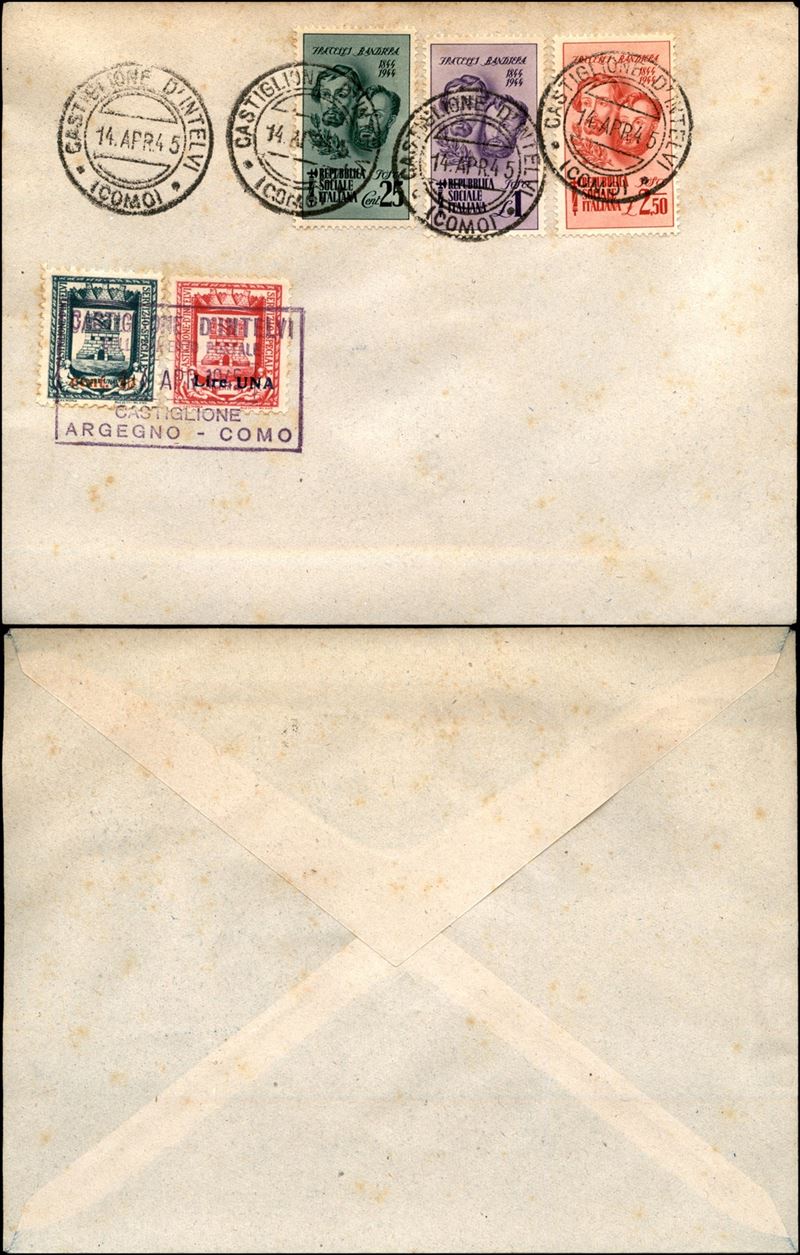 Italia / Emissioni Locali / Castglione D'intelvi / Posta Ordinaria