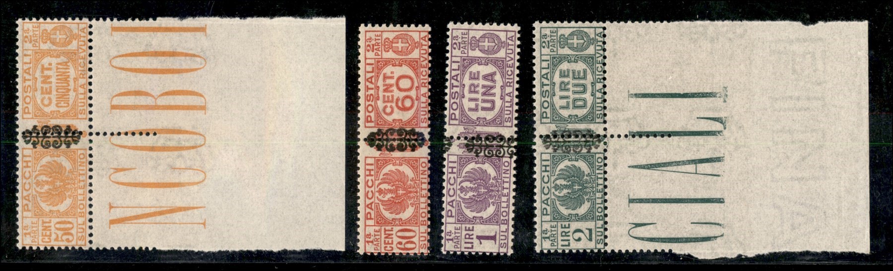 Italia / Regno / Pacchi Postali