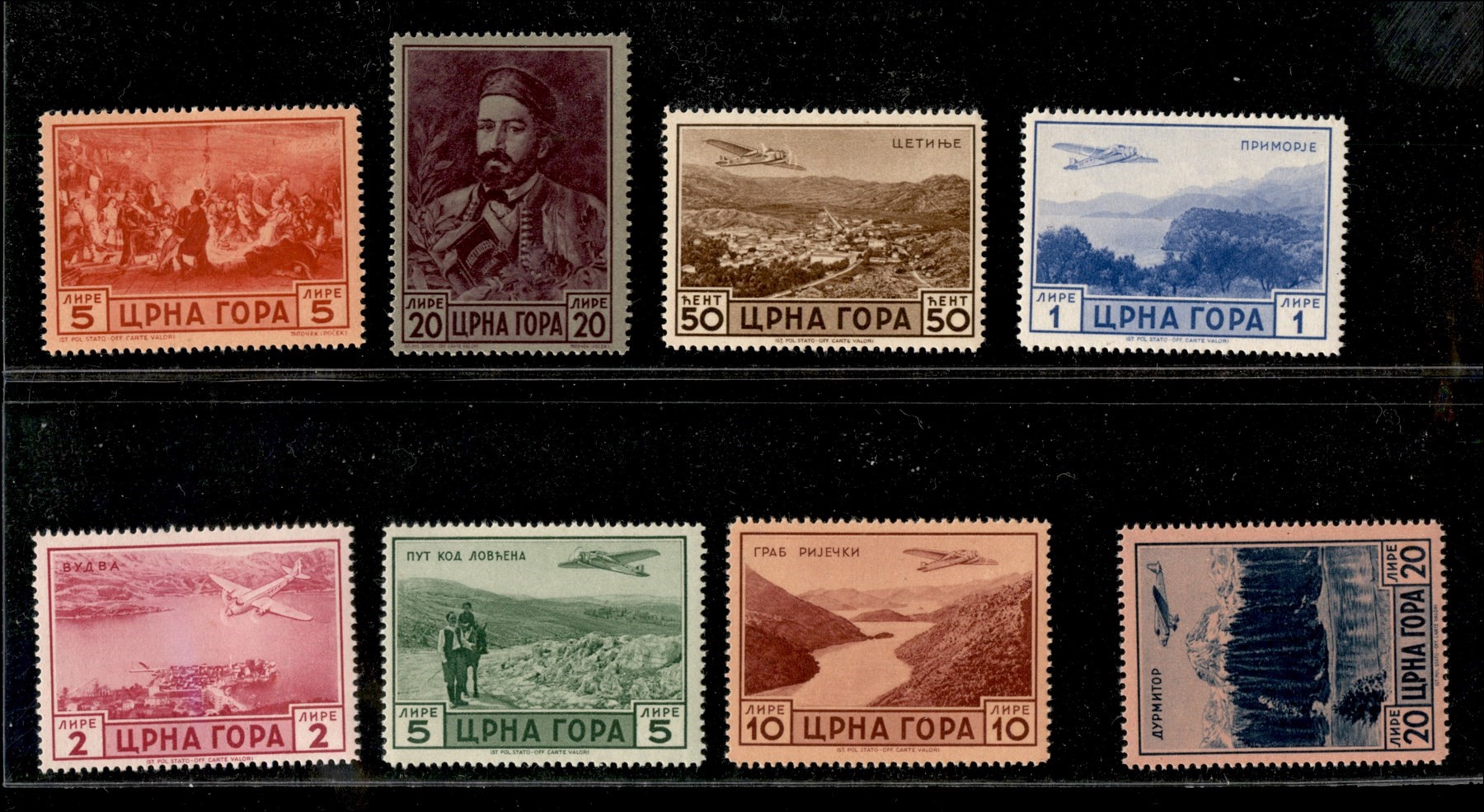 Italia / Occupazioni II Guerra Mondiale / Montenegro / Posta Ordinaria