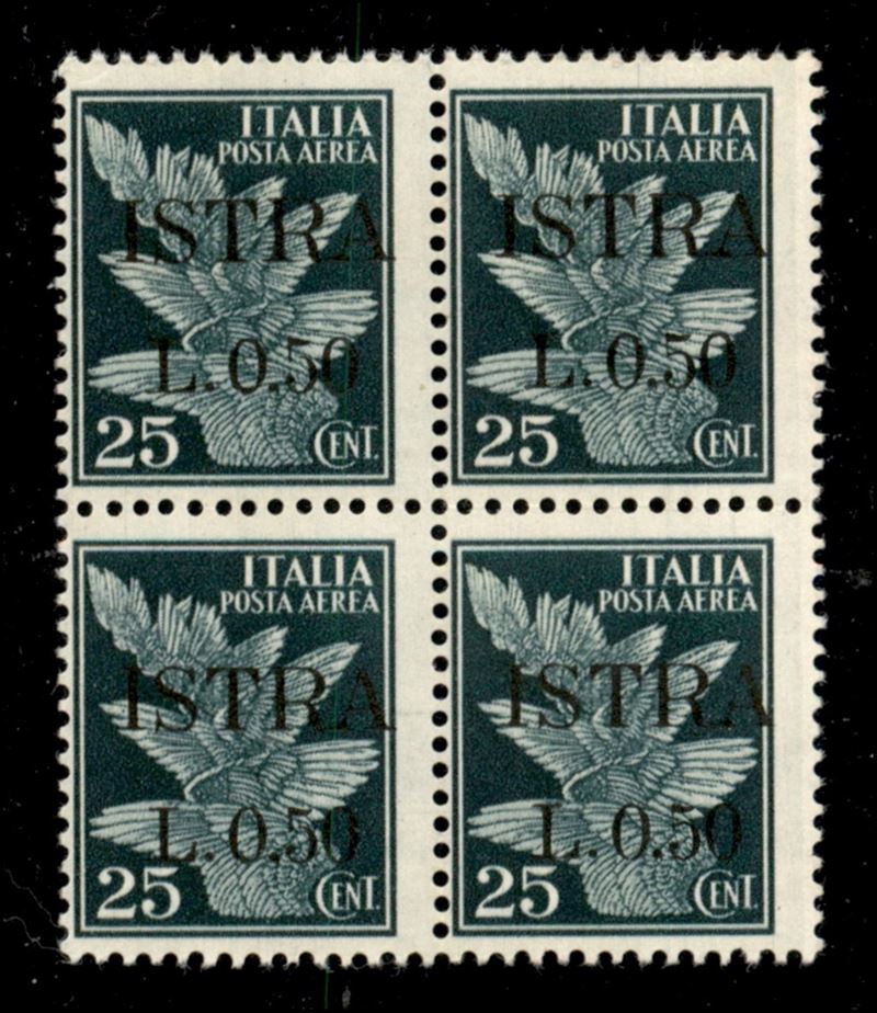 Italia / Occupazioni II Guerra Mondiale / Occupazione Jugoslava / Istria / Posta Aerea
