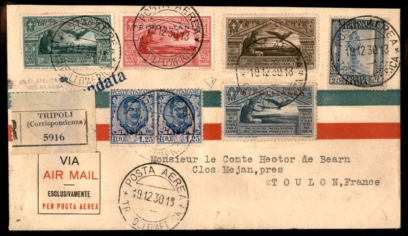 Italia / Colonie / Tripolitania / Aerogrammi