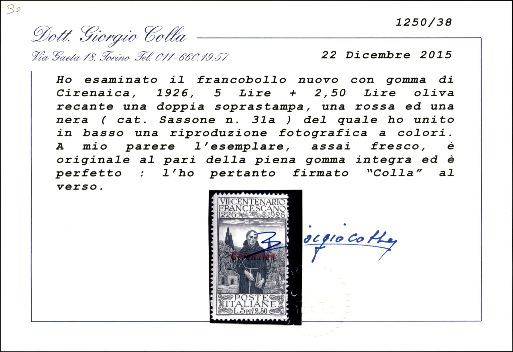 Italia / Colonie / Cirenaica / Posta Ordinaria