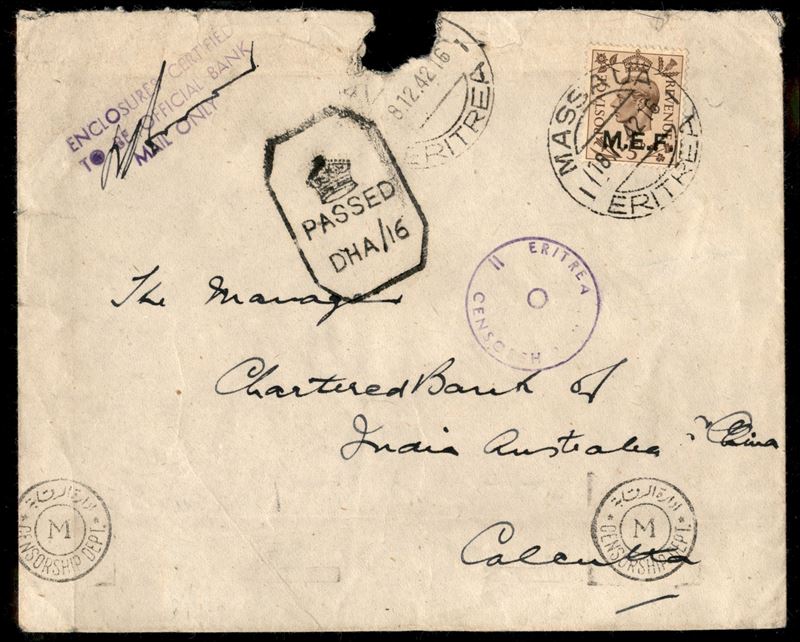 Italia / Occupazioni Straniere delle Colonie / Occupazione Britannica / M.e.f. / Posta Ordinaria