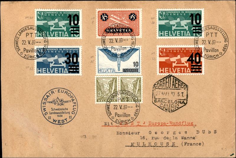 Svizzera / Aerogrammi