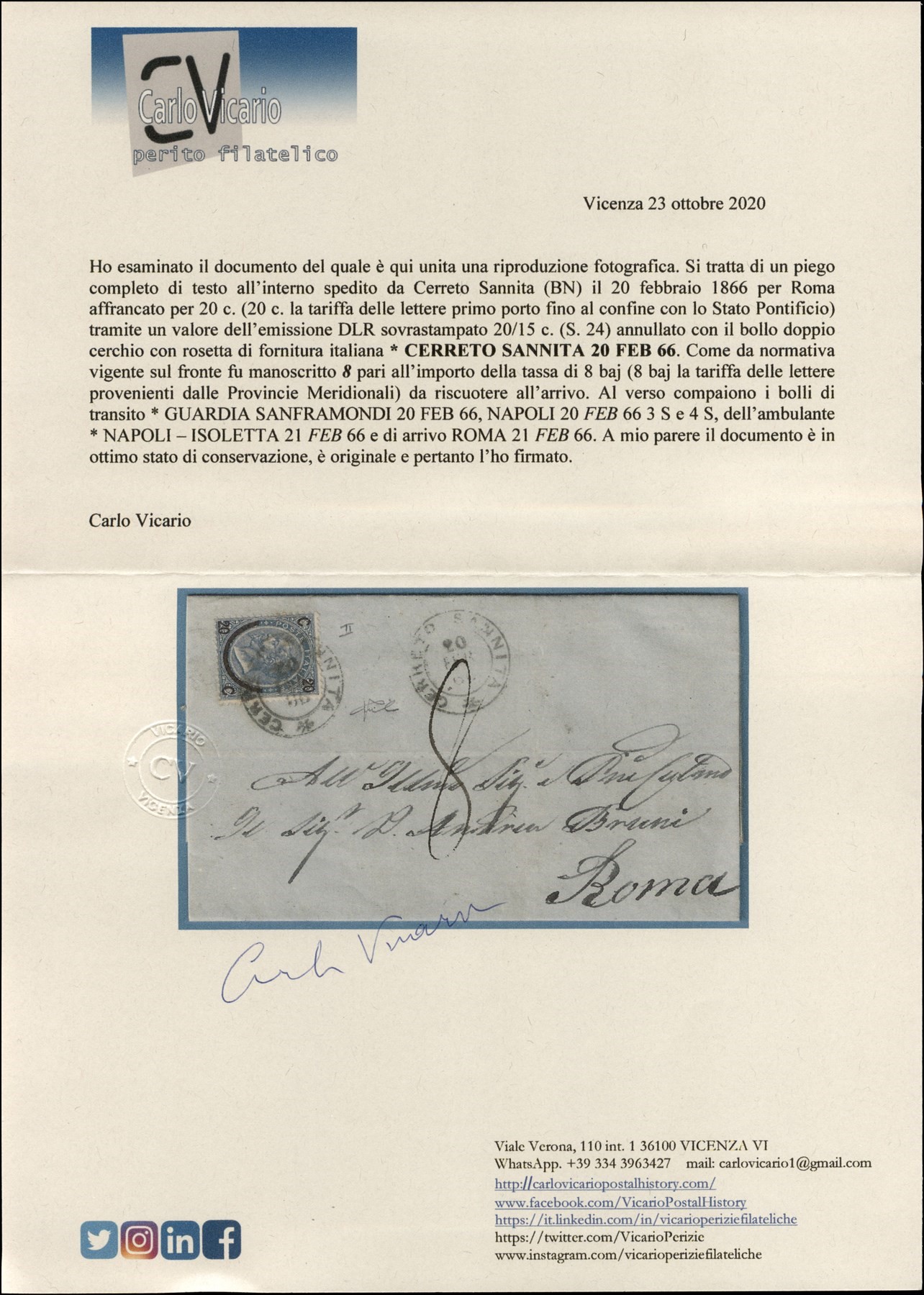 Italia / Antichi Stati Italiani / Napoli / Posta Ordinaria