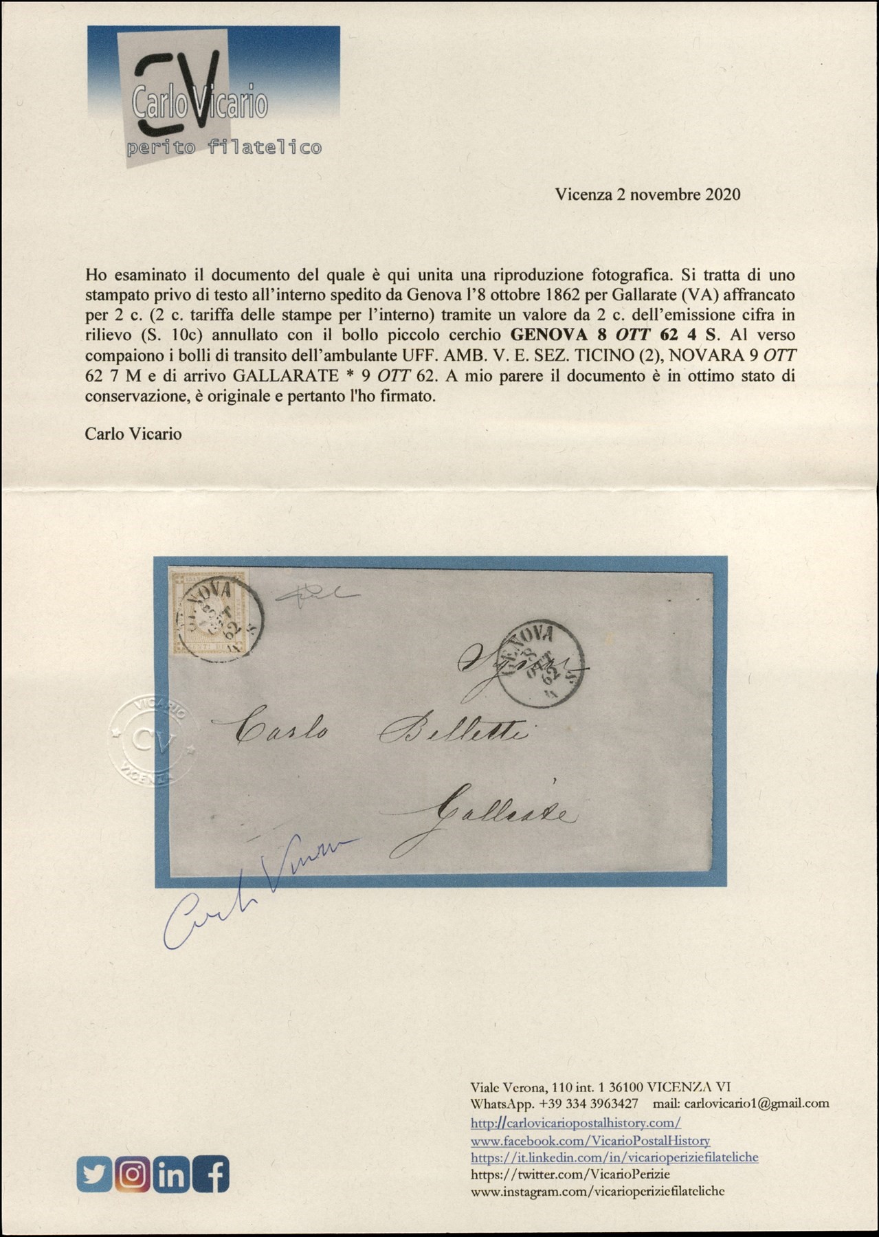 Italia / Regno / Posta Ordinaria