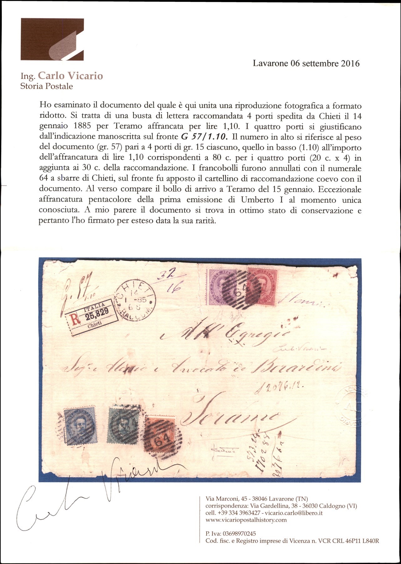 Italia / Regno / Posta Ordinaria