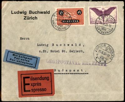 Svizzera / Aerogrammi