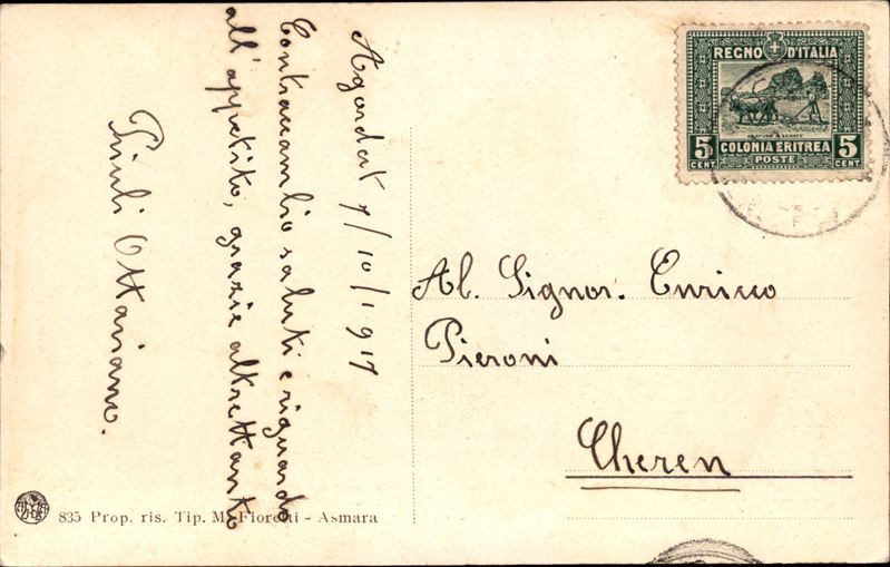 Italia / Colonie / Eritrea / Posta Ordinaria